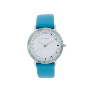 RELOJ CON BISEL ACRICILO COLORES 36MM