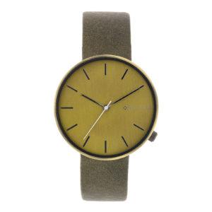 RELOJ 38MM CAJA DORADO ENVEJECIDO INTERIOR CORREA PIEL
