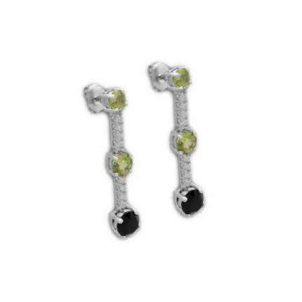 PEND PLATA ONIX/OLIV