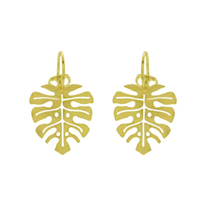 ARO CON HOJA CHAPADO ORO ARTESANAL