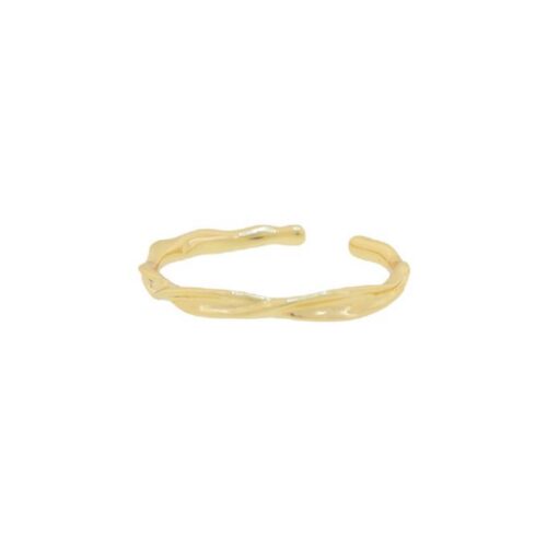Anillo ondas fino talla universal