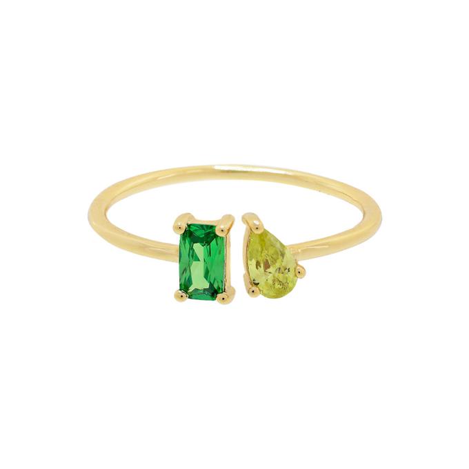 Anillo baguette