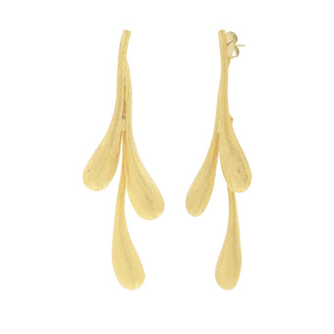 Pendiente gota articulado 3 piezas